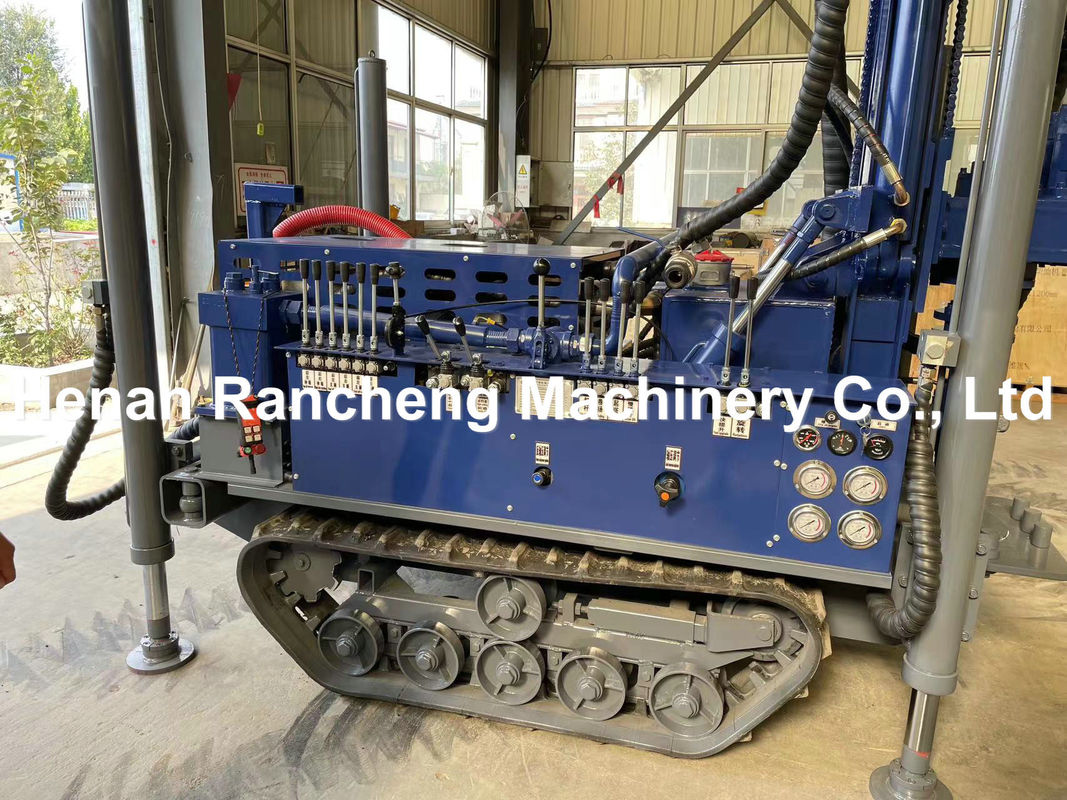 Crawler gắn máy mini đá nhỏ sâu xoắn 180m nước giếng khoan khoan khoan