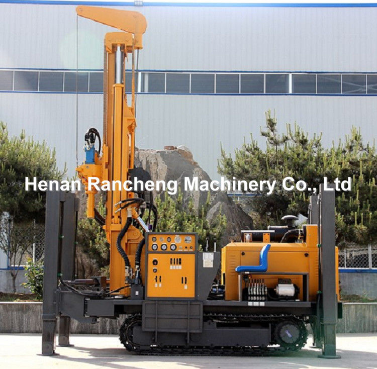 260m Deep Crawler gắn máy khoan giếng nước thủy lực RCF260C Máy khoan giếng nước