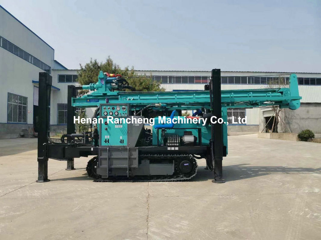 Máy khoan lỗ 280m Crawler với máy nén không khí