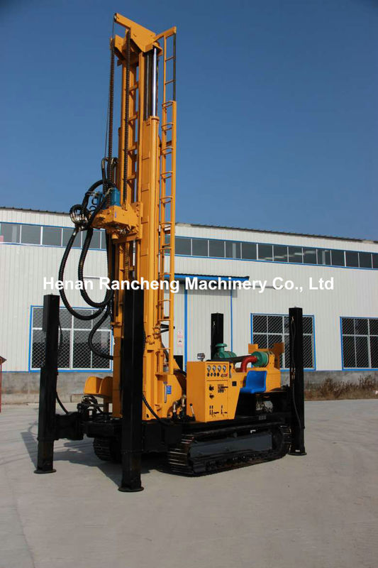 154kw Diesel Crawler Di động thủy lực xoay 800m mỏ sâu hố dưới lòng đất nước giếng khoan Rig