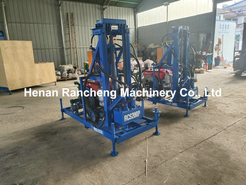 Máy khoan giếng nước di động mạnh mẽ cho độ sâu khoan 150m và đường kính 450mm