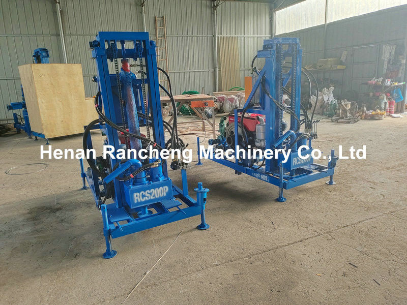 Máy khoan giếng nước di động mạnh mẽ cho độ sâu khoan 150m và đường kính 450mm