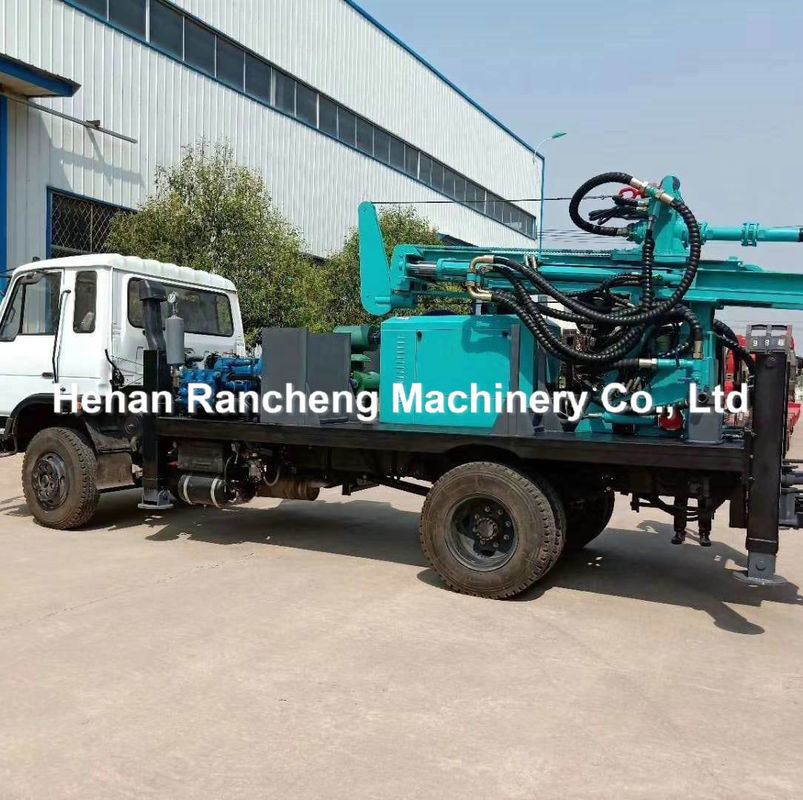 300 mét Độ sâu Khai thác khoan khoan thiết bị Máy giếng nước lỗ khoan gắn trên xe tải