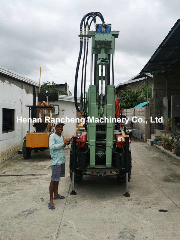 200m Hydraulic Trailer được gắn trên giàn khoan nước với cắm kết nối nhanh cho Brawbench