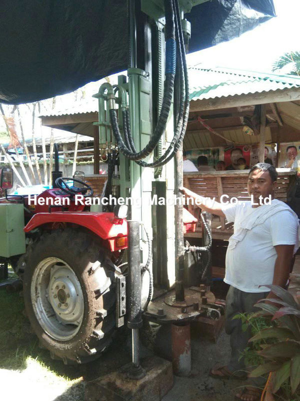 200m Hydraulic Trailer được gắn trên giàn khoan nước với cắm kết nối nhanh cho Brawbench