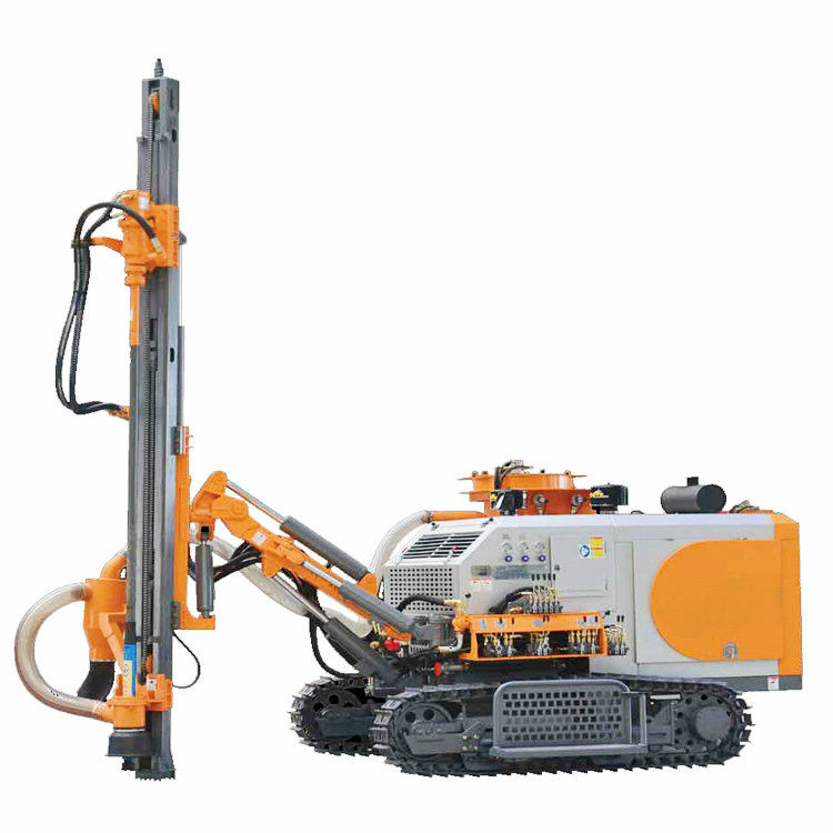 Độ sâu 22m DTH xuống giàn khoan 193HP Động cơ diesel 80mm - 118mm