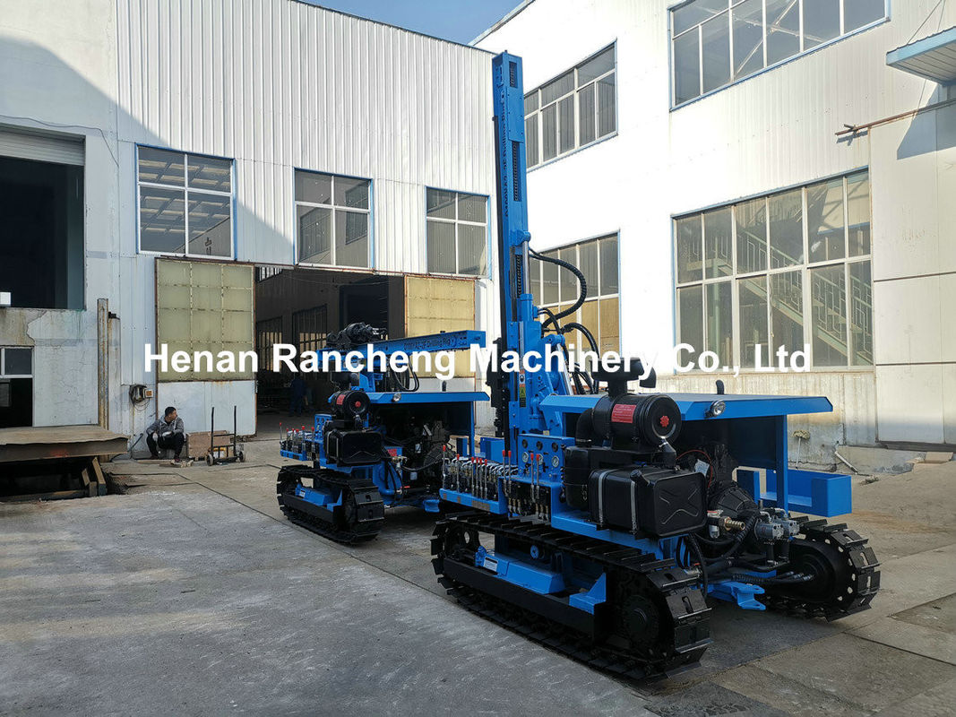 90mm - 140mm Dia DTH Thiết bị khoan 45kw động cơ diesel Down The Hole Drill Rig