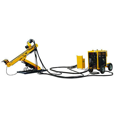 350m Độ sâu khoan dưới lòng đất lõi khoan máy 45KW động cơ điện