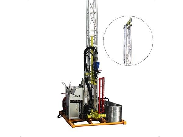 Hydraulic Portable Core Drill Rig 1m Rod Length 30m / 100m / 200m Depth