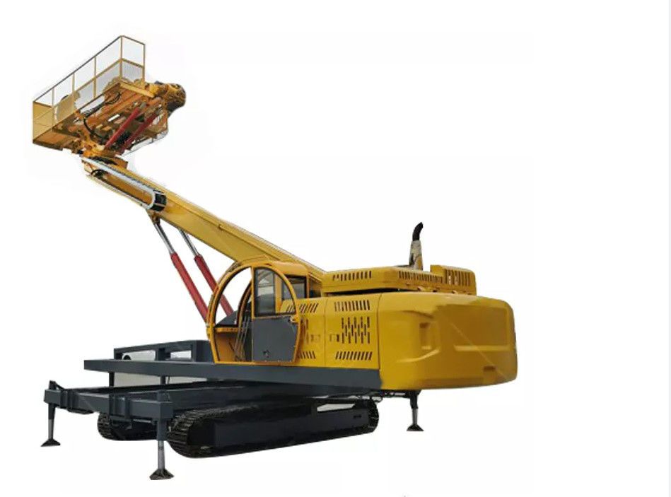 50m Độ sâu khoan đa mục đích Máy khoan thủy lực Crawler 130KW Để bảo vệ độ dốc