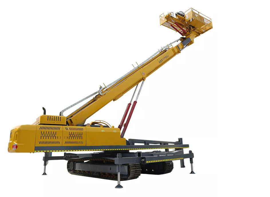 50m Độ sâu khoan đa mục đích Máy khoan thủy lực Crawler 130KW Để bảo vệ độ dốc
