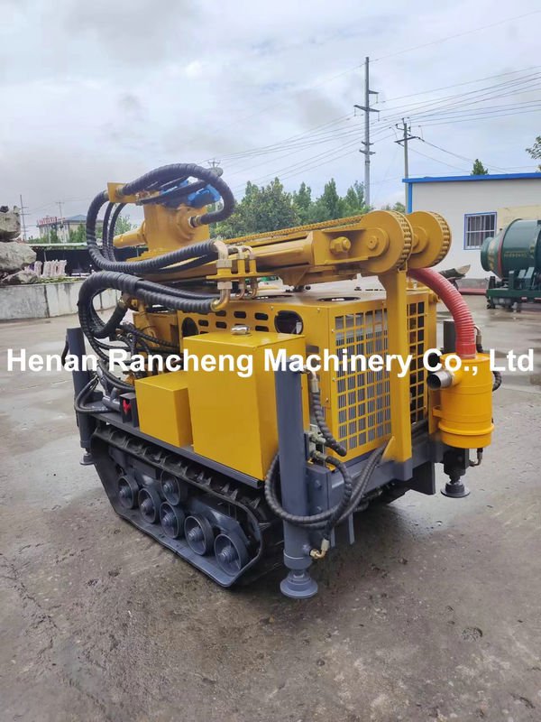 Máy khoan giếng nước 150m sâu Mini Portable Crawler cho các dự án khoan nước
