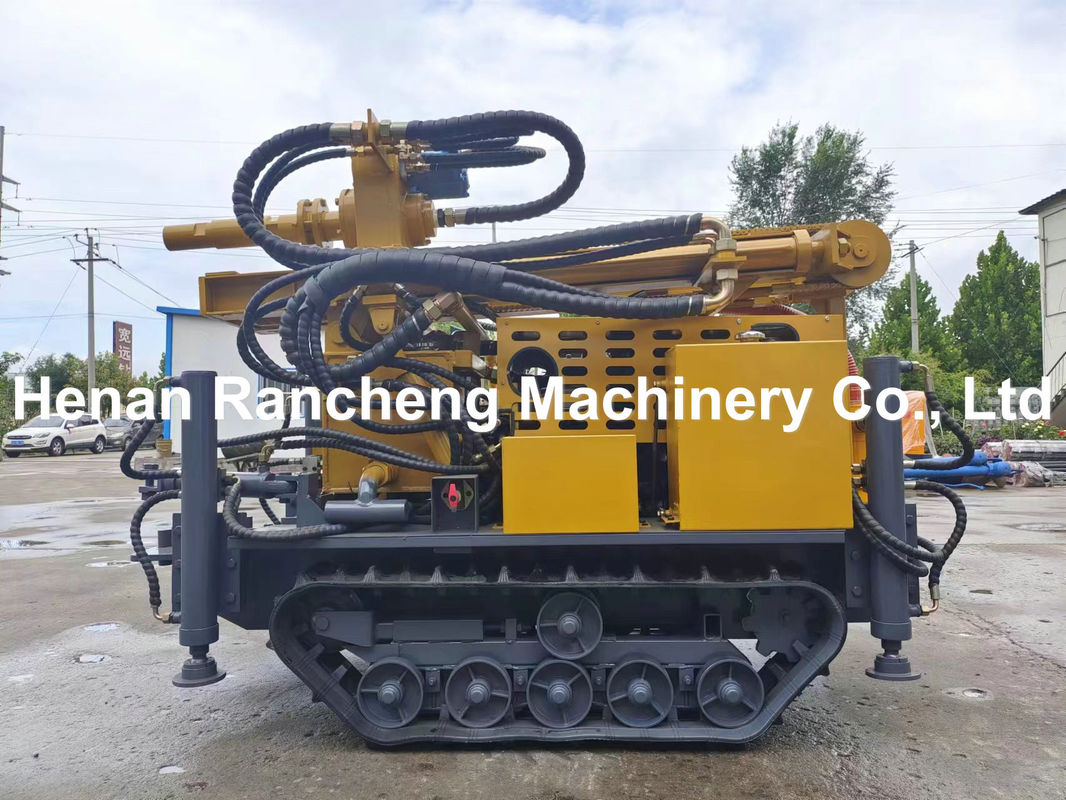 Máy khoan giếng nước 150m sâu Mini Portable Crawler cho các dự án khoan nước