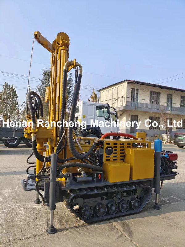 Máy khoan giếng nước 150m sâu Mini Portable Crawler cho các dự án khoan nước