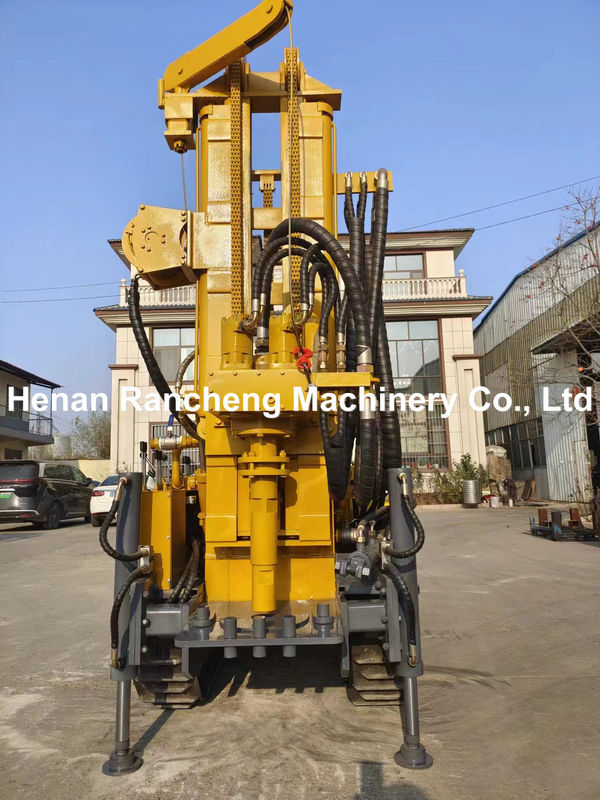Máy khoan giếng nước 150m sâu Mini Portable Crawler cho các dự án khoan nước