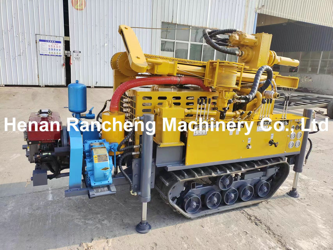 RCF150S 150m Độ sâu compact cao su theo dõi nước giếng khoan máy với 42KW Yuchai động cơ