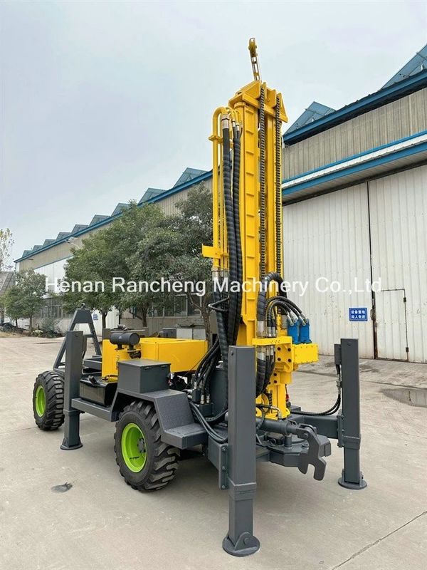 Máy khoan lỗ bốn bánh lái sâu 220m với động cơ 65KW công suất cao