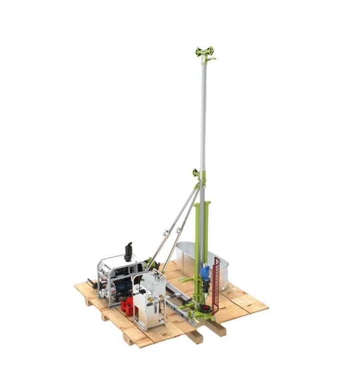 100m / 200m / 300m Depth Core Drilling Rig 33KW Thiết bị khoan lõi di động