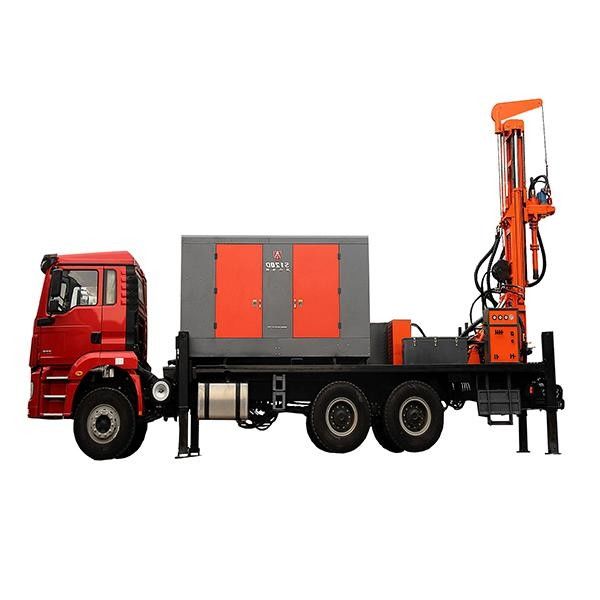 200m Độ sâu khoan giếng nước khoan giếng 118HP Cummins 115 - 350mm Bore Dia