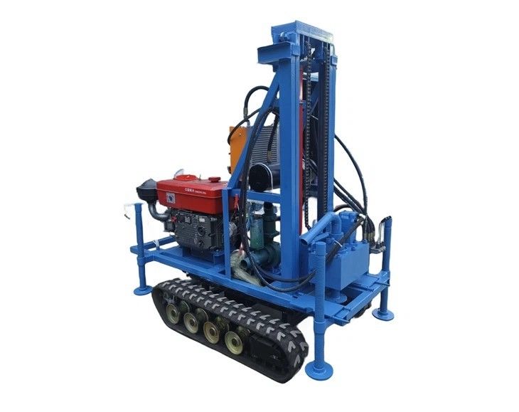 loại crawler Máy khoan giếng nước di động 150m Độ sâu 1500mm Độ dài khoan