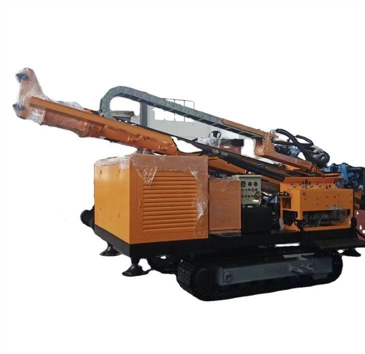 150m Độ sâu khoan RC khoan 1.2km / h Đi bộ tốc độ thủy lực Crawler khoan