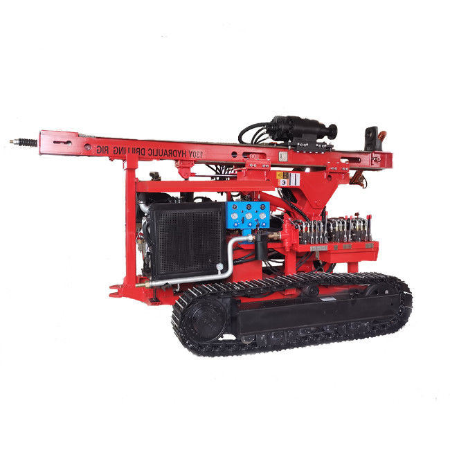 RC130Y Máy khoan đống crawler thủy lực 30m ốc lái đống năng lượng mặt trời đống khoan