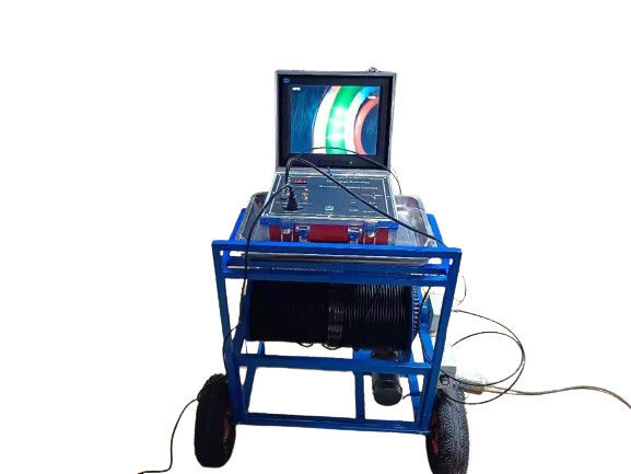 Máy ảnh kiểm tra lỗ khoan bằng điện Máy ảnh video lỗ khoan với hệ thống video thẻ SD 8G