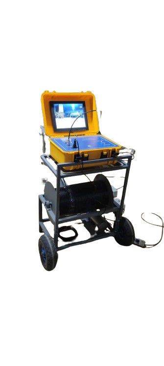 Máy ảnh kiểm tra áp suất giếng thăm dò 500m Máy ảnh lỗ khoan để tự hiệu chuẩn Độ sâu Phạm vi đo 0-1000 mét