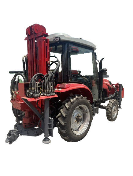 2000mm Feed Stroke máy khoan lỗ với độ sâu 260m Hydraulic trailer gắn nước giếng khoan giếng