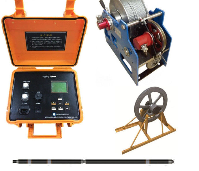 RCQ-2D CE Công cụ ghi nhật ký địa vật lý cho các thông số đo chính xác với thiết bị khảo sát địa vật lý tiên tiến