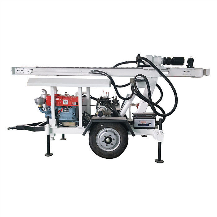 RC120W Máy khoan giếng nước nhỏ thích hợp cho búa xuống lỗ và khoan xoay