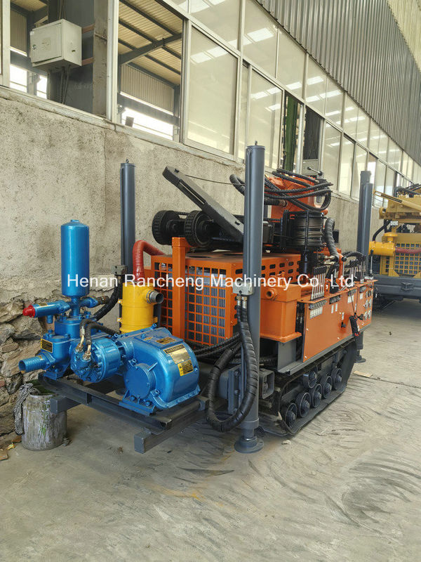 Máy khoan giếng nước Mini Crawler 180m với động cơ YuChai 77.3KW cho lỗ khoan