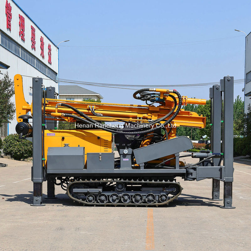 Công cụ khoan giếng nước sâu 200m hiệu suất cao với động cơ diesel YuChai 58KW