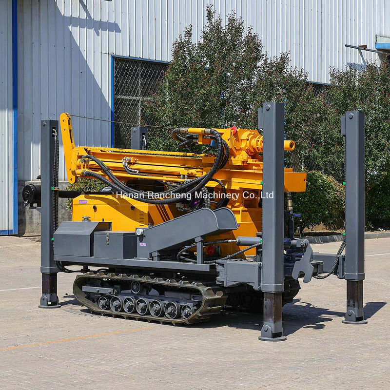 Công cụ khoan giếng nước sâu 200m hiệu suất cao với động cơ diesel YuChai 58KW