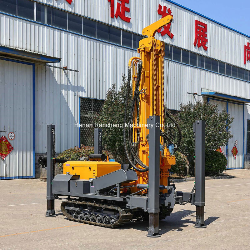 Công cụ khoan giếng nước sâu 200m hiệu suất cao với động cơ diesel YuChai 58KW