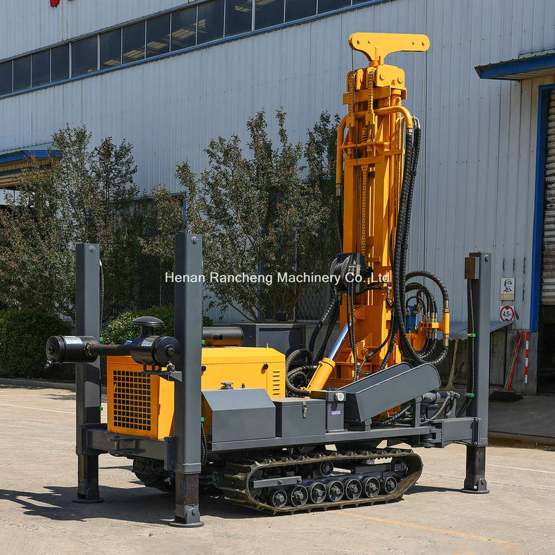 Công cụ khoan giếng nước sâu 200m hiệu suất cao với động cơ diesel YuChai 58KW