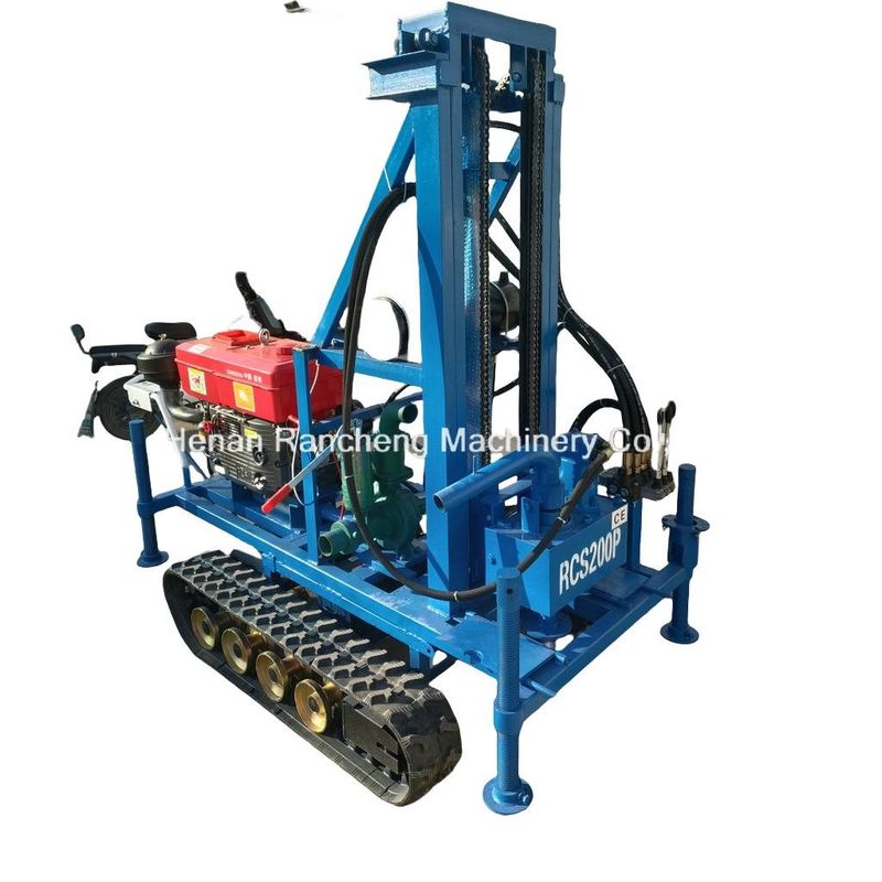 Máy khoan giếng nước di động 150m Độ sâu 450mm Chiều kính hoạt động dễ dàng