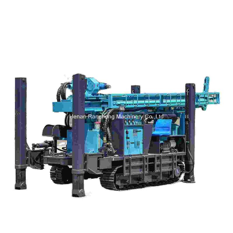Máy khoan giếng nước có độ sâu khoan cao 350m với động cơ Yuchai 91KW