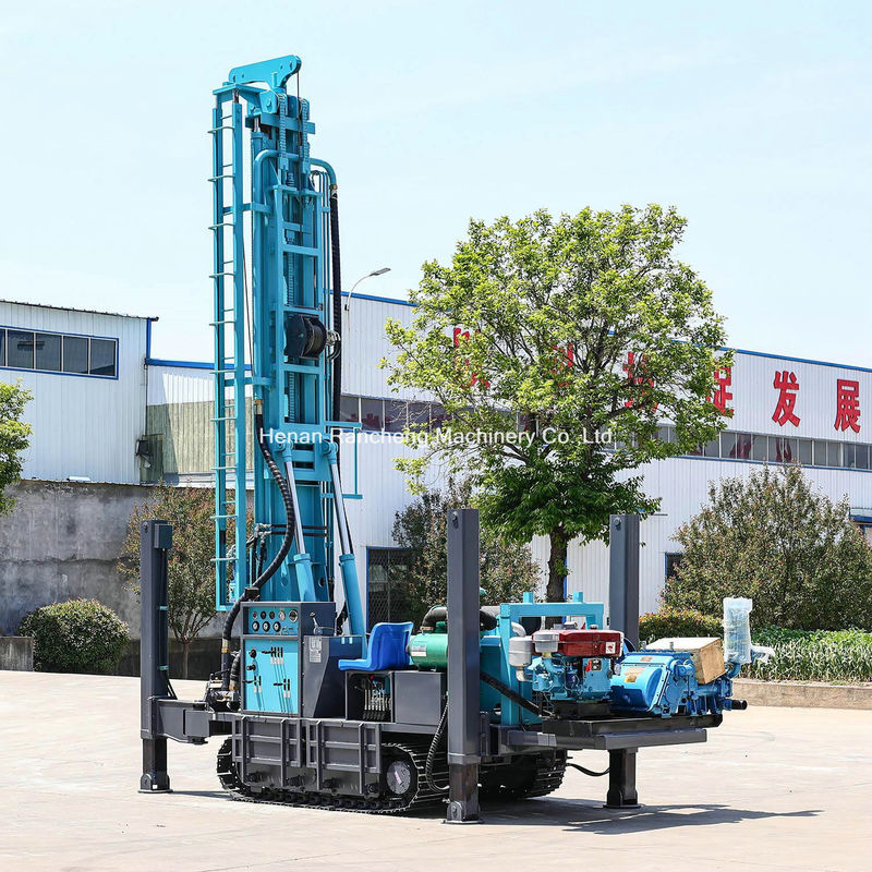 Máy khoan giếng nước có độ sâu khoan cao 350m với động cơ Yuchai 91KW