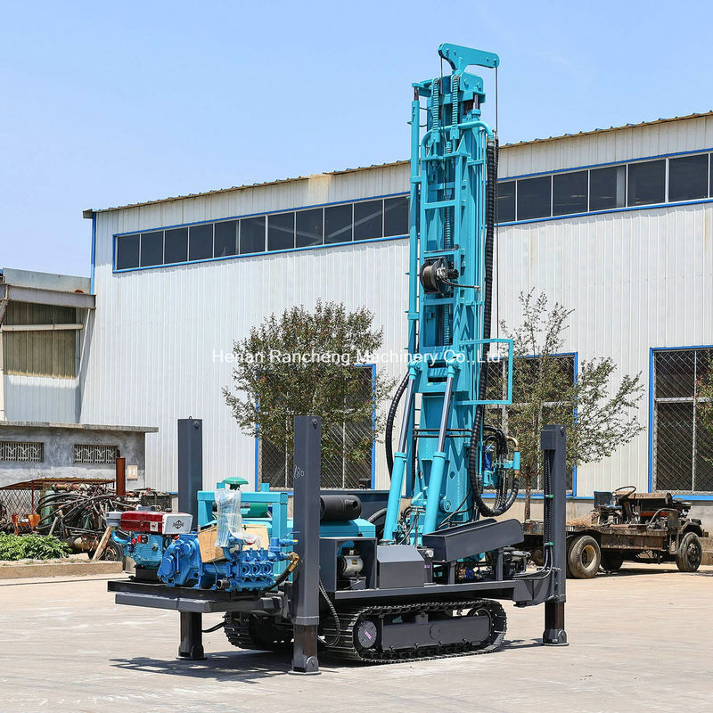 Máy khoan giếng nước có độ sâu khoan cao 350m với động cơ Yuchai 91KW