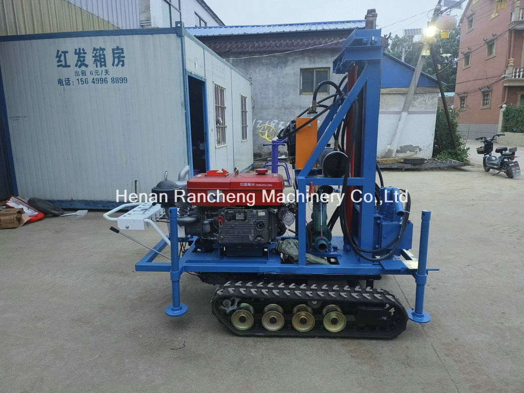 Công cụ khoan giếng nước nhỏ có hiệu quả cao nhẹ 160m với động cơ 35HP