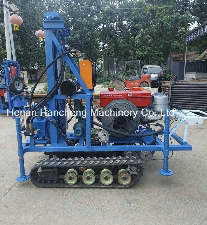 Công cụ khoan giếng nước nhỏ có hiệu quả cao nhẹ 160m với động cơ 35HP