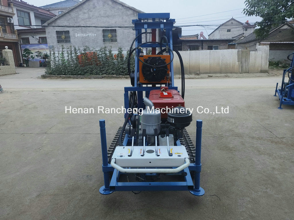 Công cụ khoan giếng nước nhỏ có hiệu quả cao nhẹ 160m với động cơ 35HP