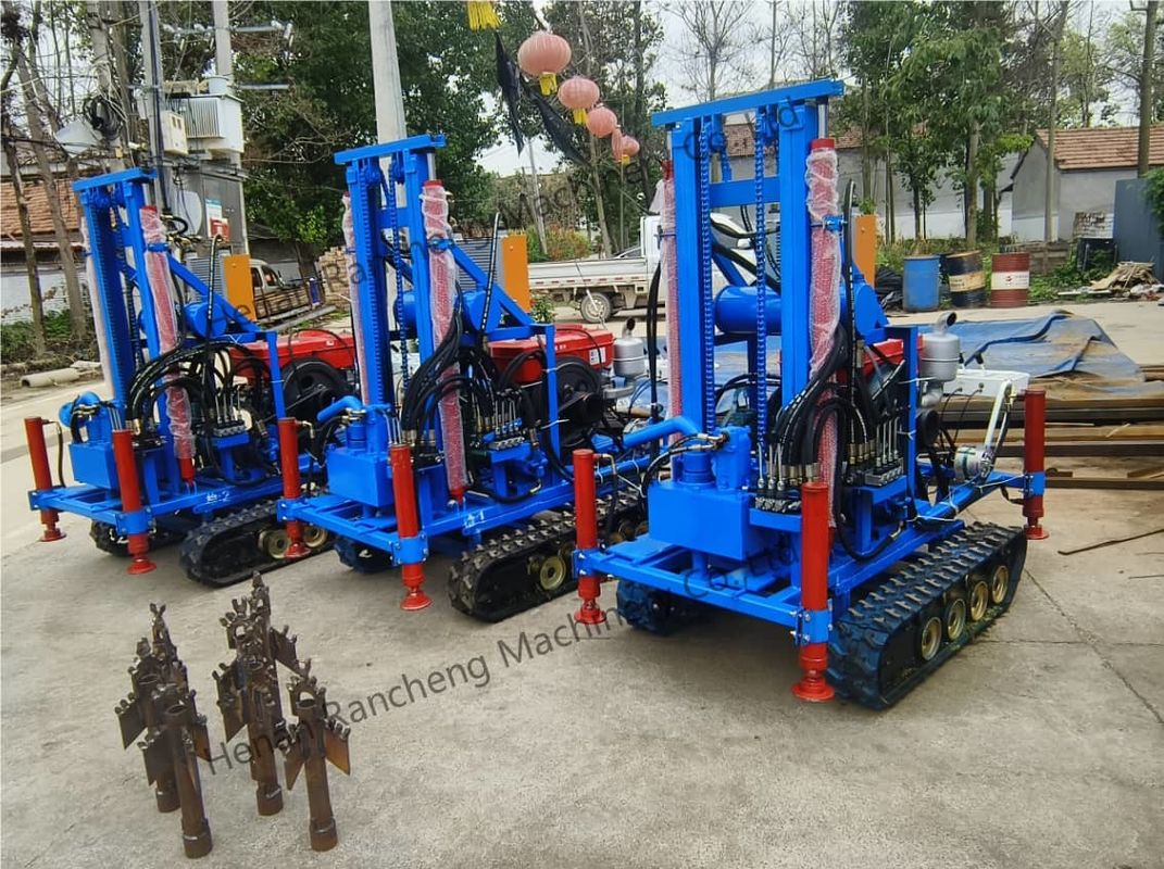 Công cụ khoan giếng nước nhỏ có hiệu quả cao nhẹ 160m với động cơ 35HP