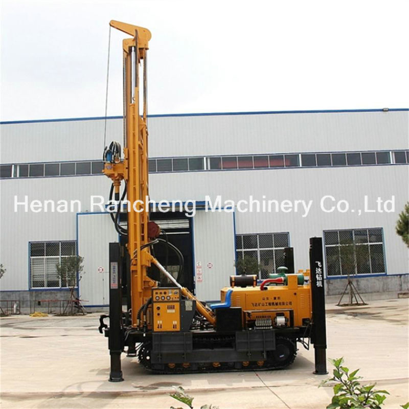 118kw Động cơ diesel Máy khoan nước sâu 450m Máy khoan giếng / Máy khoan mỏ