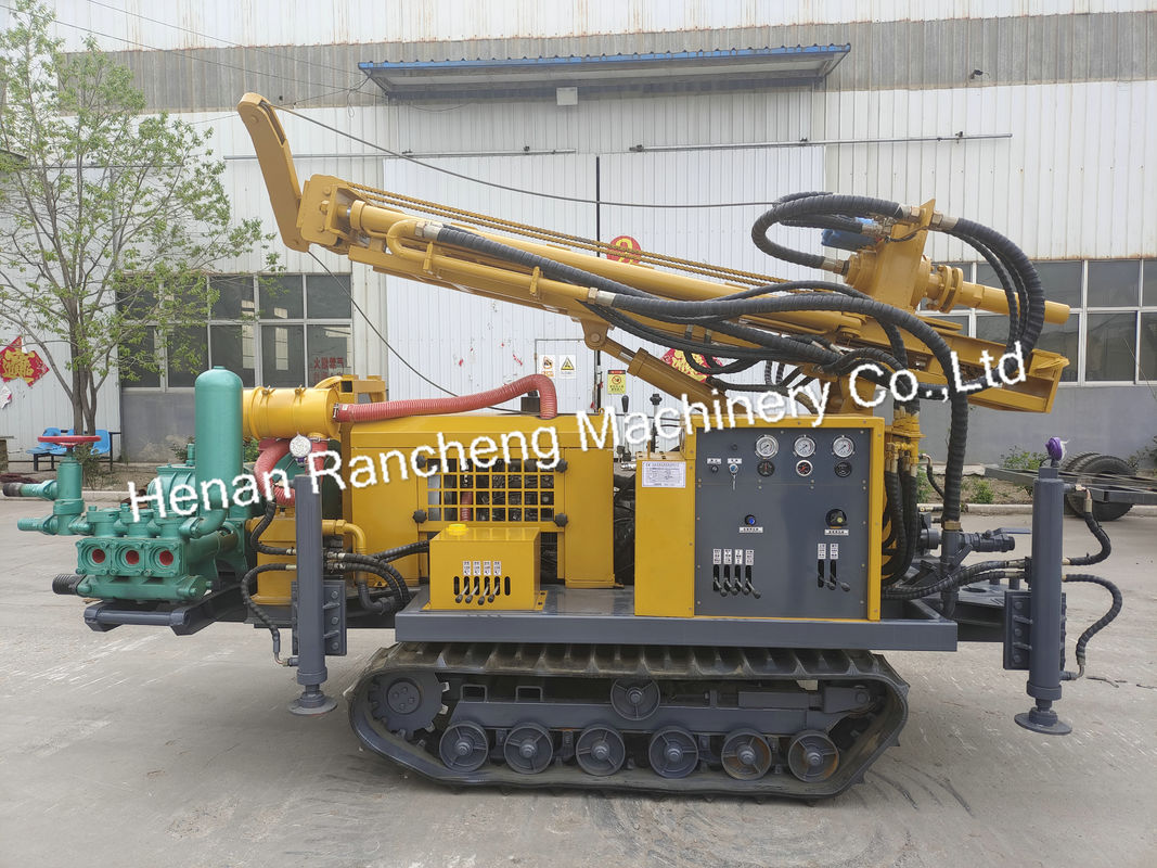 Máy khoan giếng nước thủy lực 100m 150m Độ sâu Máy khoan giếng nước quay với dung lượng độ sâu