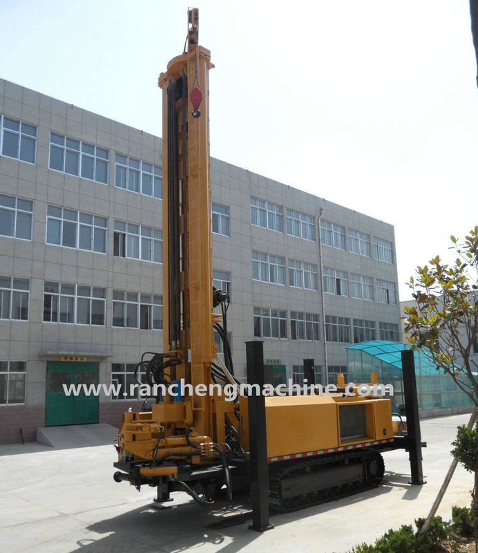 RCF800C 800m khoan Cummins động cơ thép Crawler loại giếng khoan