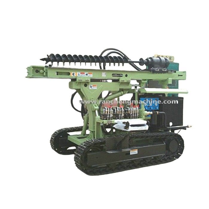 RC130Y Micro Pile Rig ngoại lệ 400mm đường kính khoan lý tưởng cho đa năng nước giếng Auger đống và DTH khoan