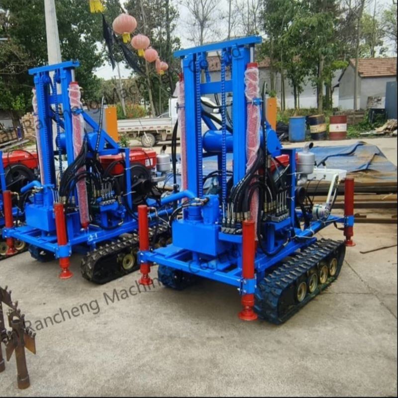 Hydraulic Crawler gắn 160m lỗ khoan giếng nước giếng khoan giếng máy với động cơ 35HP