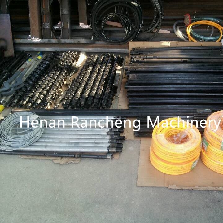 100-150m Độ sâu 75mm-130mm Diameter Core Rig Với 10.6KW 15HP Changchai